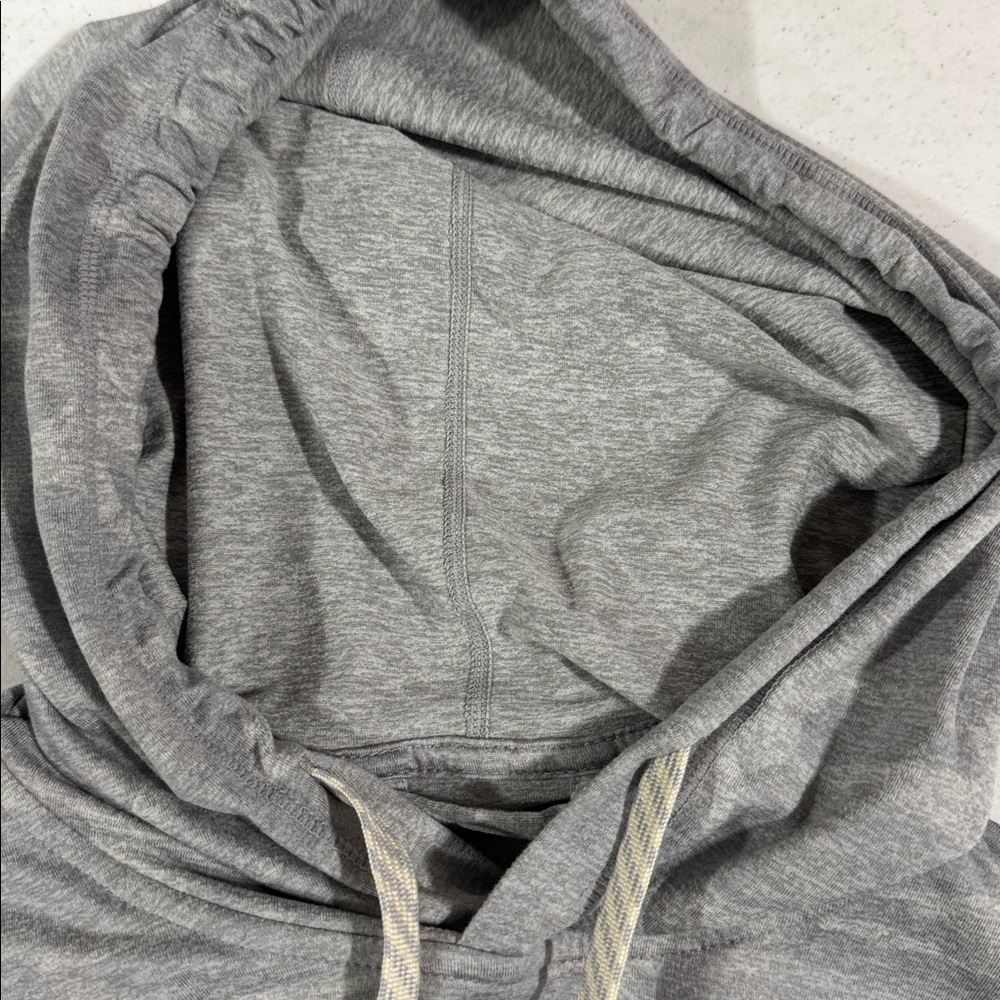 Vuori DreamKnit Essential Pale Heather Camo Hoodie Women’s Small - Picture 7 of 7